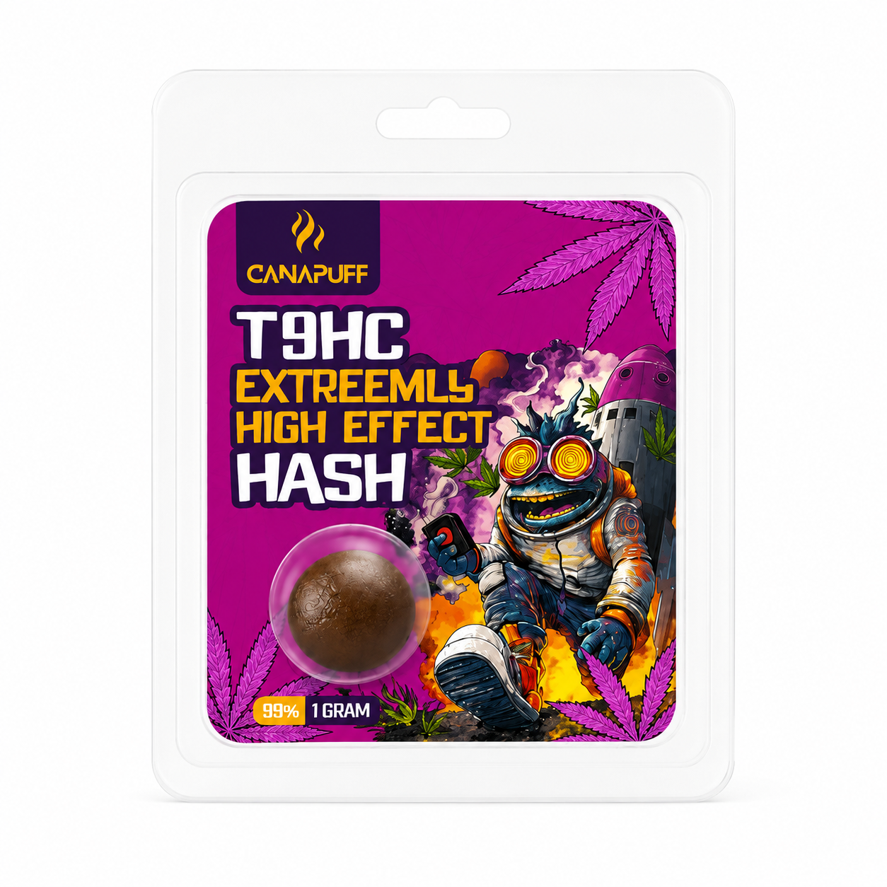 T9HC Hash Extreemly von CANAPUFF