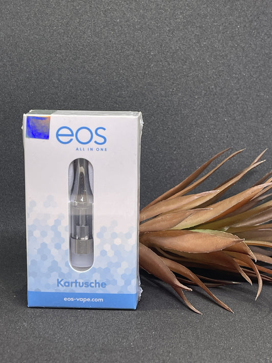 EOS All-In-One Kartusche, praktische Lösung für E-Zigaretten, vielseitig und benutzerfreundlich.